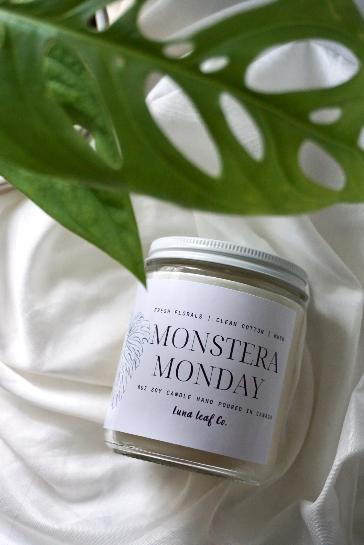 Monstera Monday Soy Candle