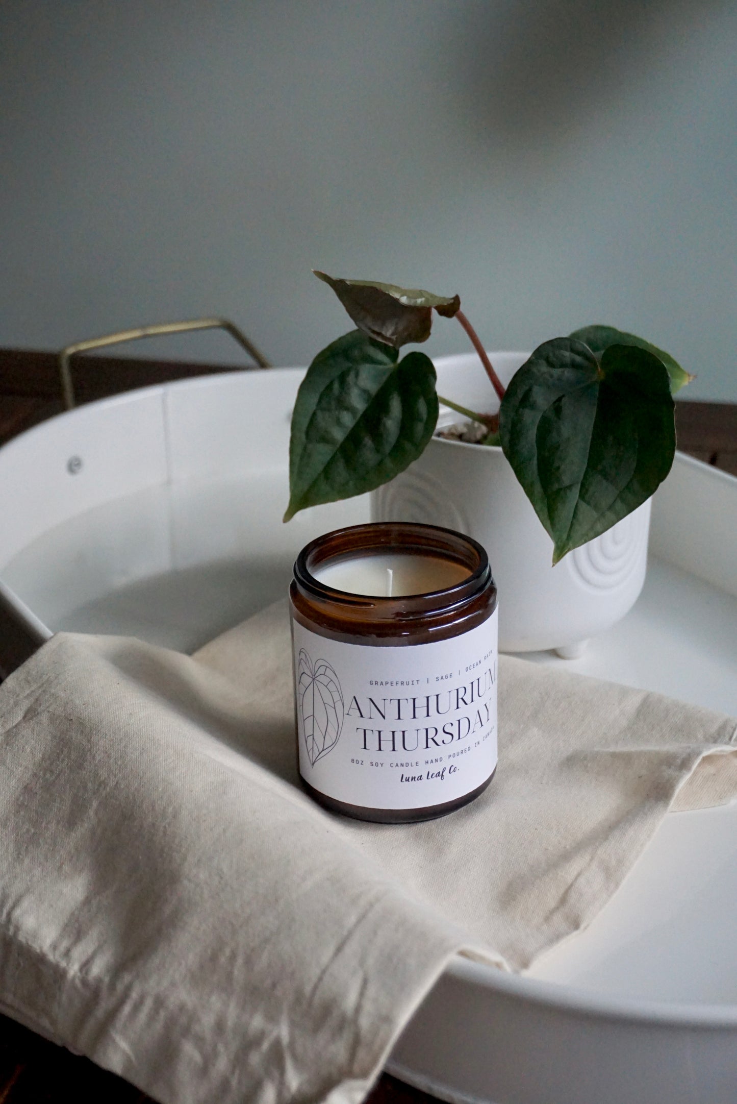 Anthurium Thursday Soy Candle