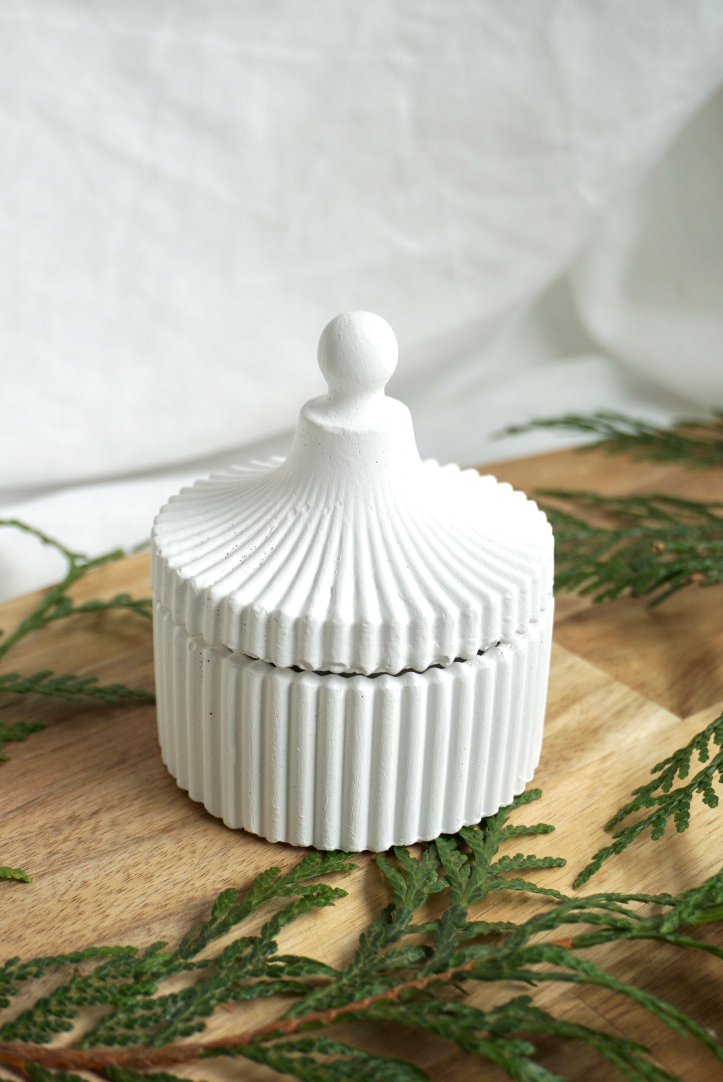 "Rome" Concrete Candle