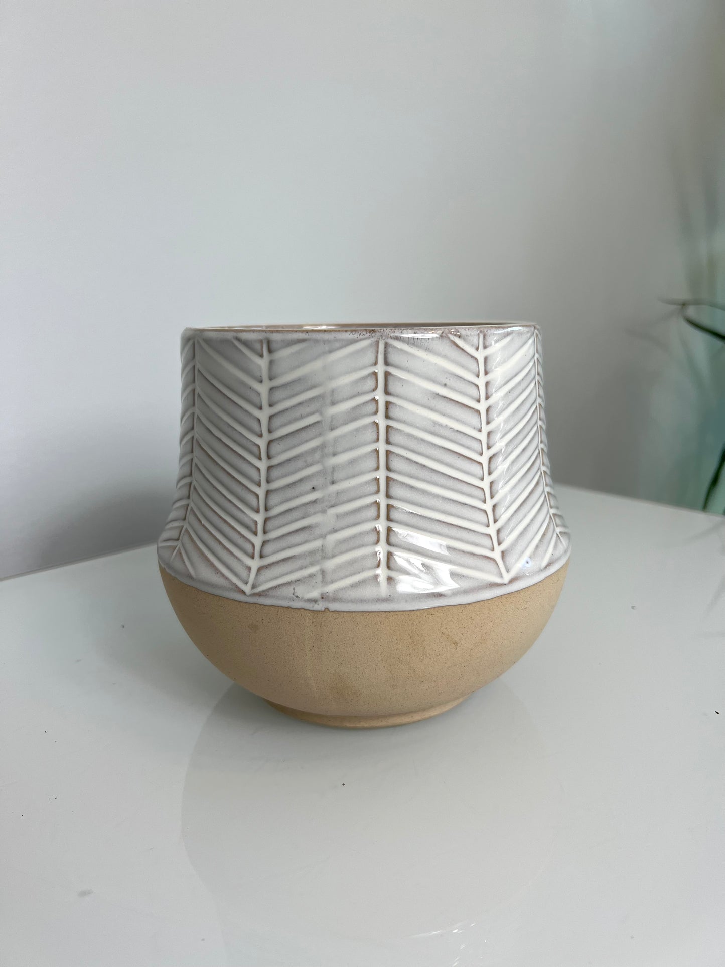 Bella Sandy Beige Pots (4.6" & 5.7")