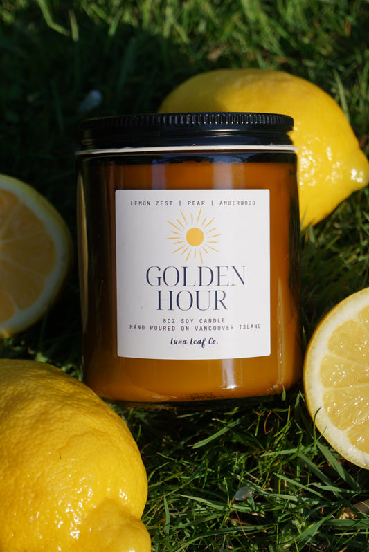 Golden Hour Soy Candle