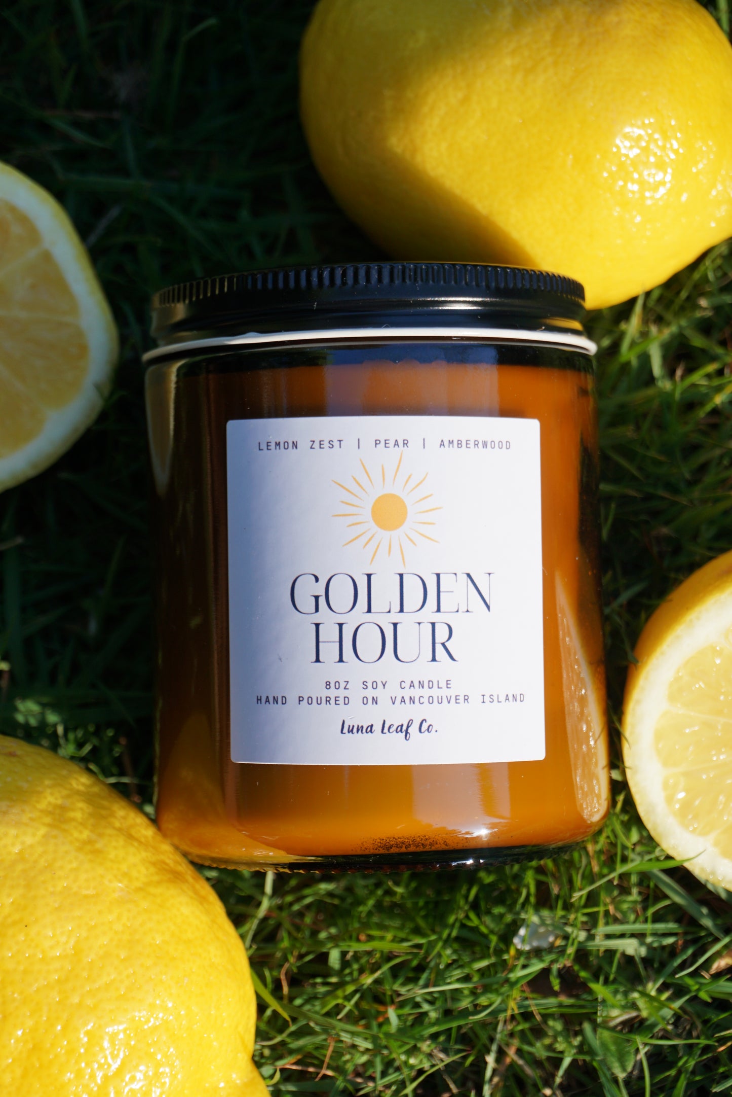 Golden Hour Soy Candle