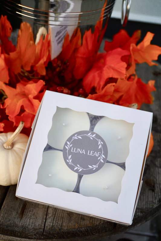 Fall Tea Light Gift Box